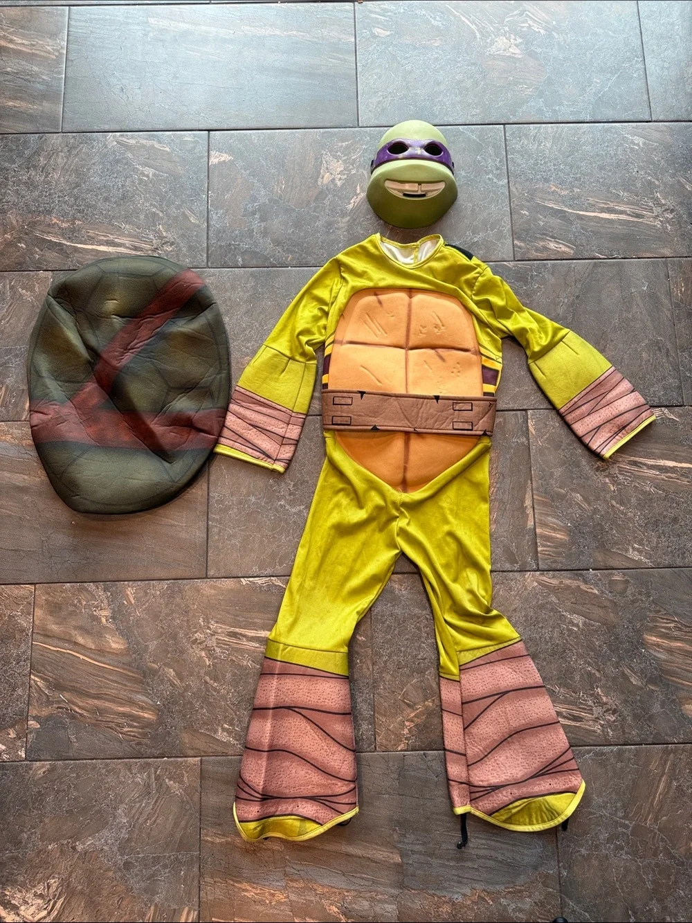 TMNT Teenage Mutant Ninja Turtles Michelangelo Costume Size Med